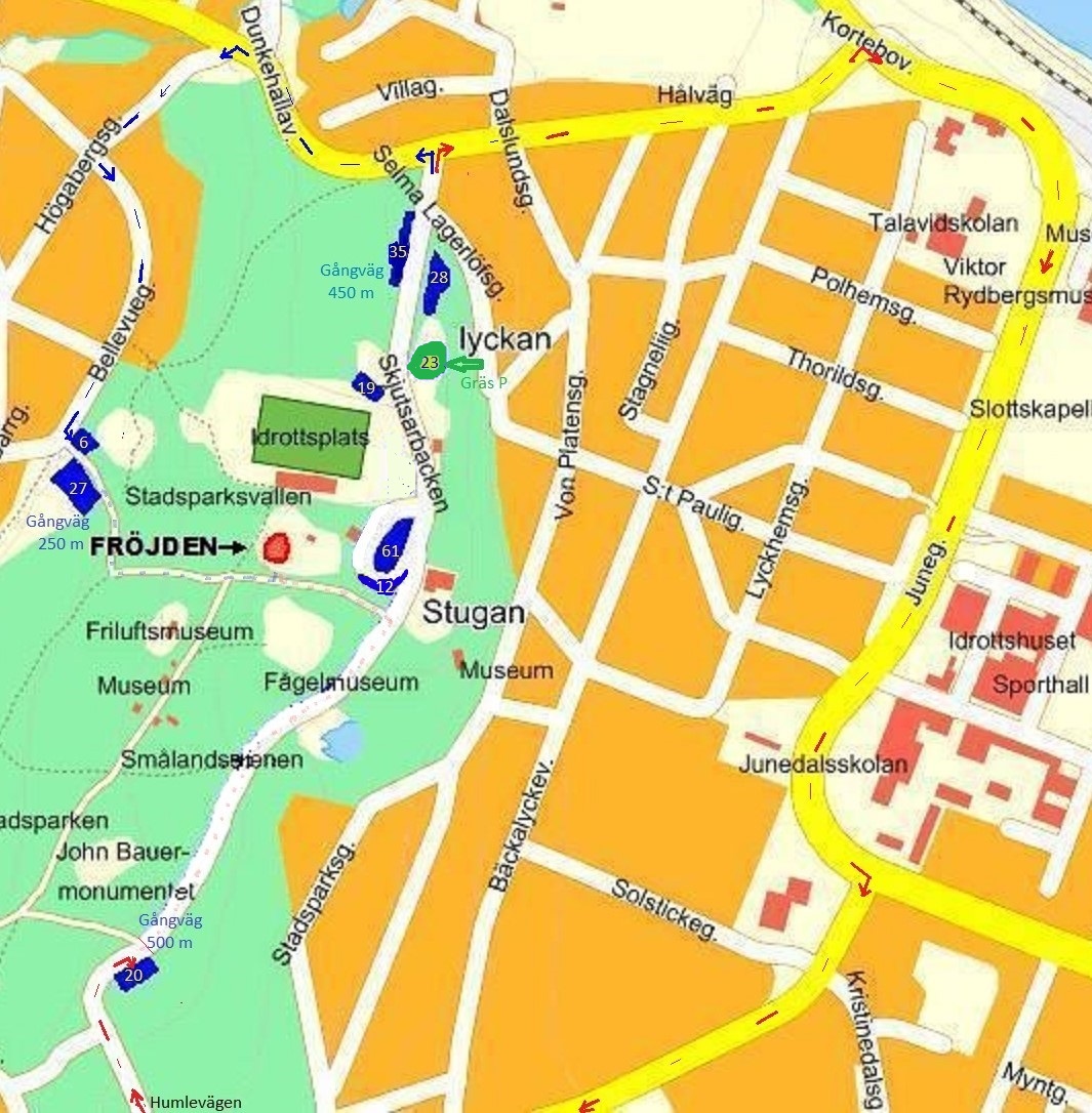Karta över Jönköping | Karta Nerja